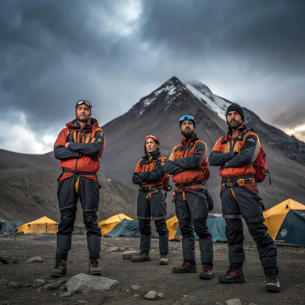 SYNORATH mountain basecamp team